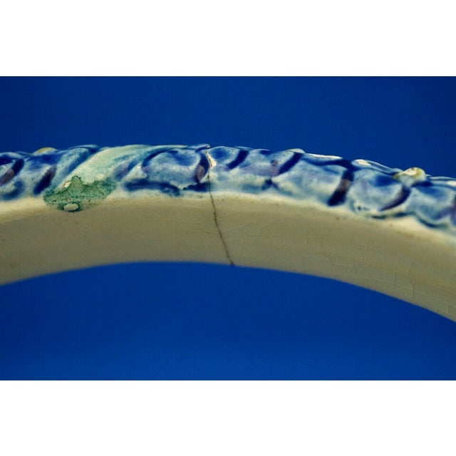 Art Deco Sculpture of Ceramic Basket by Wilhelm Peter August Sus for Karlsruhe, Germany, 1920s For Sale - Image 18 of 18