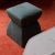 Cusi Pouf in Bagheera Mohair by KABINET For Sale - Image 12 of 13