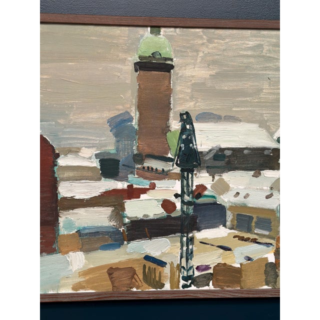 Gösta Stawåsen, Landscape, 1963, Oil on Canvas, Framed For Sale - Image 18 of 18