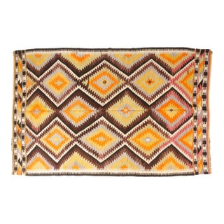 Vintage Handwoven Kilim Rug For Sale