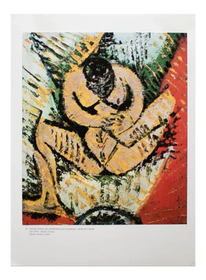 1985 After Pablo Picasso, "Seated Petit Nude" Parisian Full-Color Print
