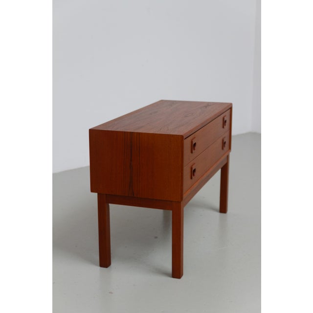 Mid-Century Modern Danish Teak Dresser, 1960s For Sale - Image 4 of 18
