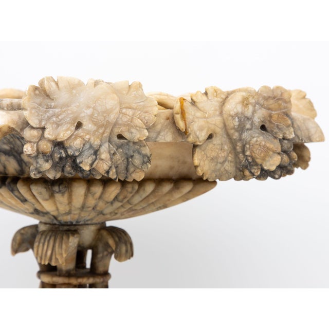 Carved Marble Shaped Neoclassical Urn, Italy 19th Century For Sale In New York - Image 6 of 12
