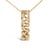 Imagine a ribbon of golden sunlight captured in a pendant, its glow radiating with the twinkling dance of natural...