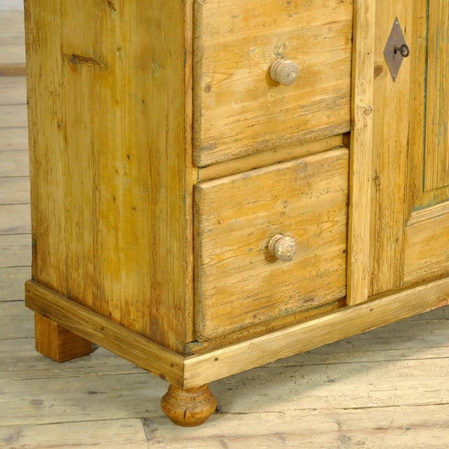 Vintage Cabinet in Pine, 1900 For Sale - Image 9 of 15
