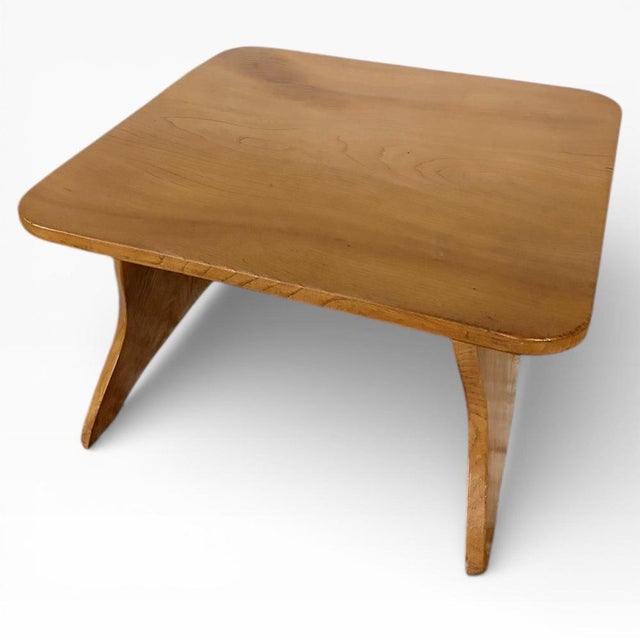 Rustic Mid-Century Rustic Elm Coffee Table with Sculptural Legs For Sale - Image 3 of 7