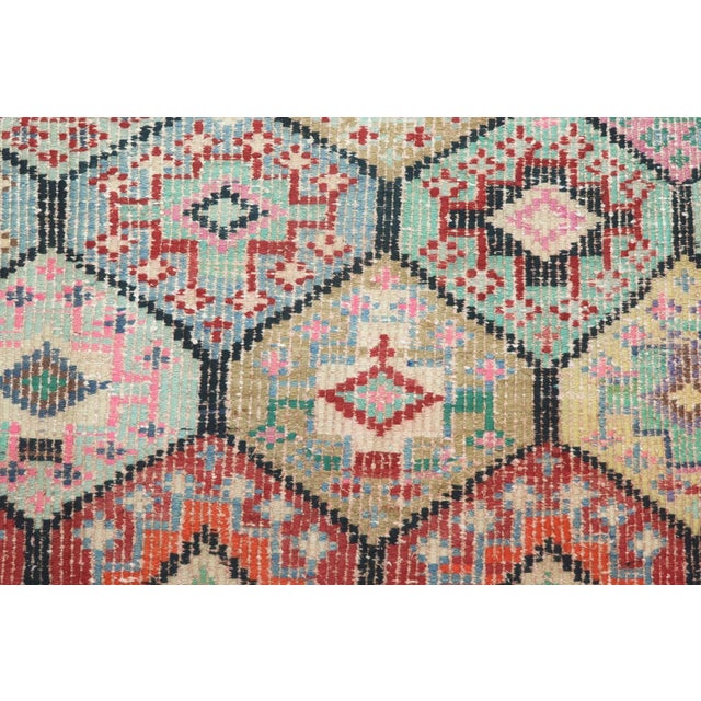 Vintage Oriental Ghordes Kilim Flat Weave Rug For Sale - Image 11 of 13