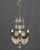 Brass French Empire Style Brass and Crystal Chandelier For Sale - Image 8 of 11