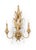 Add Task Lighting In Your Home With Franklin Sconce. This Three Candle Light Wall Sconce Is Made Of Antique Gold Finished...