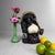 Ceramic Japanese Shōwa Shigaraki Ware Tanuki Statue, 1960s For Sale - Image 7 of 13