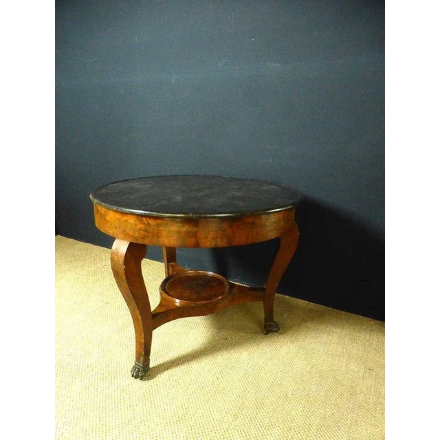 Wood Antique Mahogany Salon Pedestal For Sale - Image 7 of 8