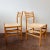 Gio Ponti Maple + Woven Rush Italian Chairs - Pair For Sale - Image 4 of 6