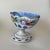Vintage Moser Glass Oval Bowl: Cut-to-Clear, White With Blue Overlay, Hand Painted Florals For Sale - Image 6 of 16