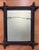 Brown Antique Black Forest Wood Frame With Antique Water Color Painting For Sale - Image 8 of 8