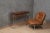 1970s Chrome and Wood Console Table by Aldo Tura, 1970s For Sale - Image 5 of 13