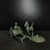 Late 20th Century Chinese Bronze Horse & Chariot Sculpture With Verdigris Patina For Sale - Image 5 of 9