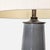 2010s Currey & Company Modern Ceramic Table Lamp With Drum Shade For Sale - Image 5 of 6