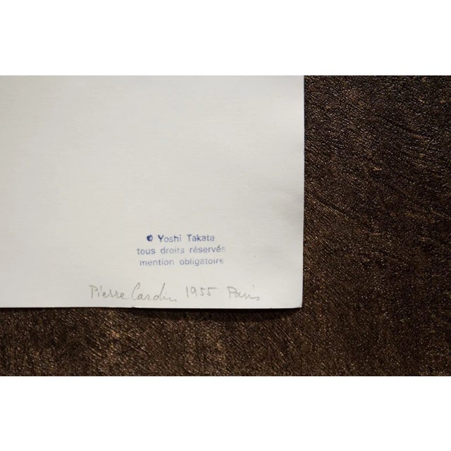 1950s Pierre Cardin Photography by Yoshi Takata, 1955 For Sale - Image 5 of 6