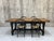 1950s French Farmhouse Oak Dining Table with Black Legs, 1950s For Sale - Image 5 of 15