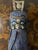 Mid 20th Century Hand-Carved Southeast Asian Guardian Wall Mask | Polychrome Wood Sculpture For Sale - Image 4 of 9