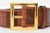 Dolce & Gabbana Dolce and Gabbana Italian Brown and Brass Tone Leather Belt For Sale - Image 4 of 8