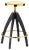 Leporello Senior Bar Stool with Dark Oak Legs by Paolo Rizzatto For Sale