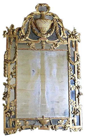 Antique Period XVIII Mirror