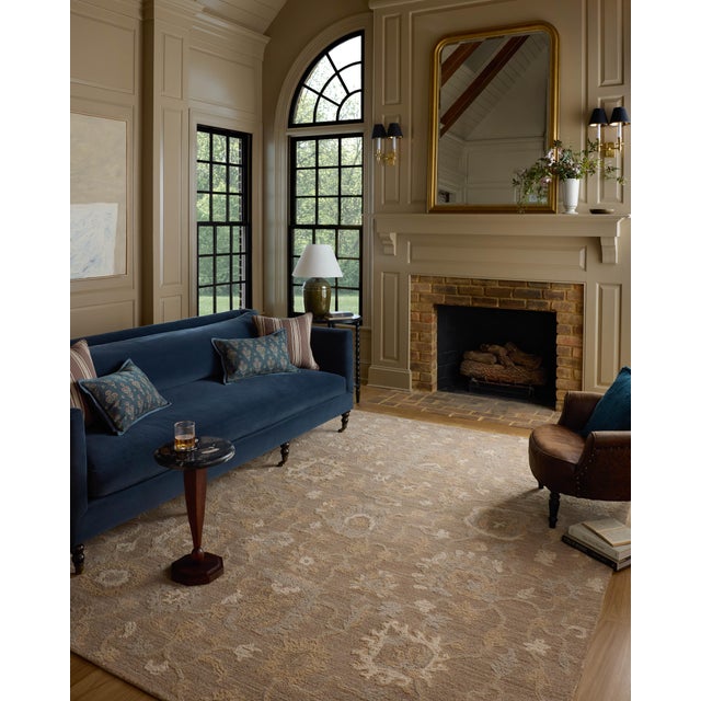 Loose, overscaled florals extend across the Dorothea Collection from Chris Loves Julia x Loloi, an elegant area rug for...