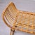 Vintage Italian Bamboo and Wicker Ottoman, 1950s For Sale - Image 11 of 13