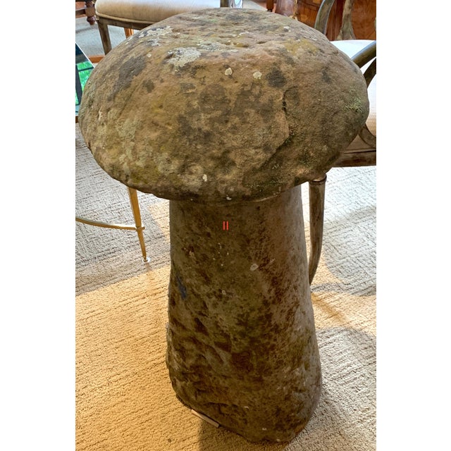 18th Century 18th Century English Staddle Stone 'Mushroom' Garden Ornament For Sale - Image 5 of 10