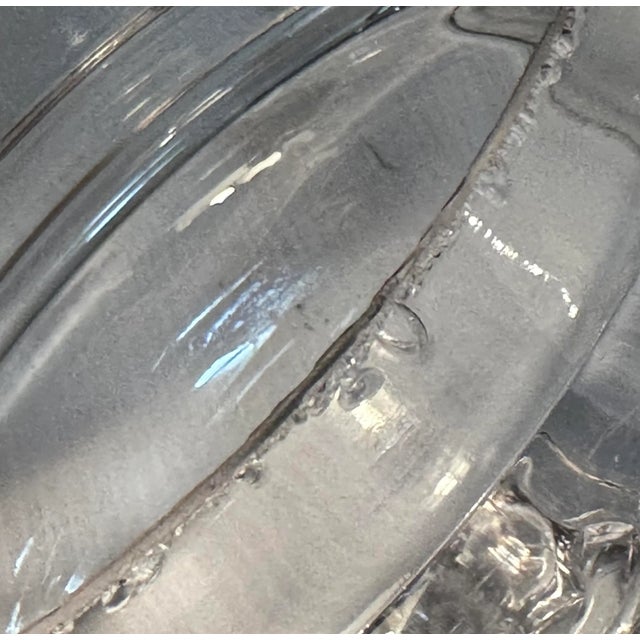 Mid 19th Century Mid 19th Century Blow-Molded Pittsburgh Glass Lidded Jar For Sale - Image 5 of 7