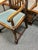 Jacobean Early 20th Century Barley Twist Carved Dining Chairs - Set of 4 For Sale - Image 3 of 12
