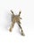 Vintage Mid-Century Metal Brass Seated Violinist Sculpture For Sale In New York - Image 6 of 12