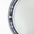 Mid-Century Modern Mid-Century Venetian Glass Reverse-Etched Oval Mirror W/ Sapphire Blue Border For Sale - Image 3 of 16