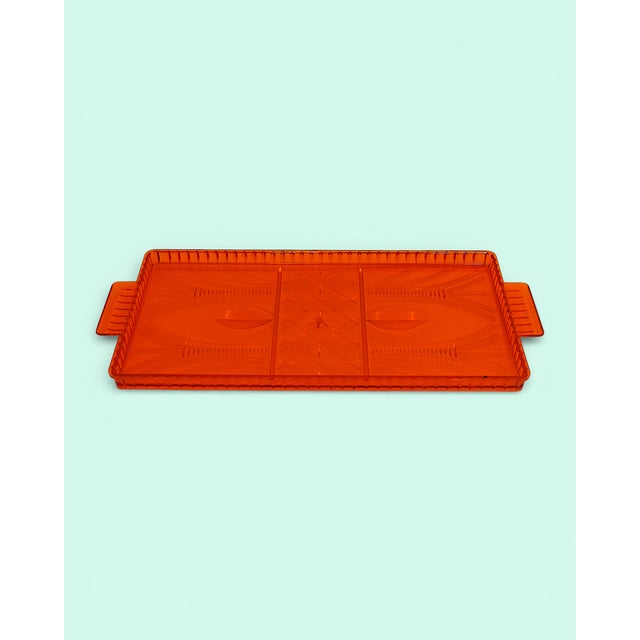 Vintage Polish Space Age Dessert Trays, 1973, Set of 5 For Sale - Image 6 of 18