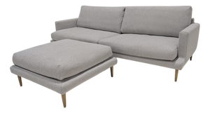 Set of Veneda Sofa and Ottoman from Bolia