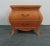 Orange Kravet Louis XV Style Orange & Cream Commode For Sale - Image 8 of 8