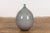 Contemporary Early 21st Century Silver Grey Glazed Ceramic Vase For Sale - Image 3 of 12