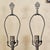 Pair of Tall Brass Table Lamps With Ivory Bell Shades – Hollywood Regency Style For Sale - Image 10 of 18