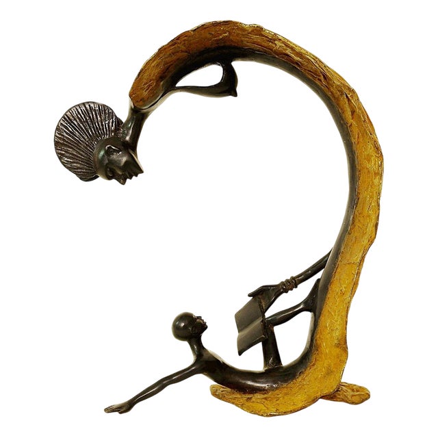 Diki Siderme, The Worthy Mother, 2016, Lost Wax Bronze For Sale