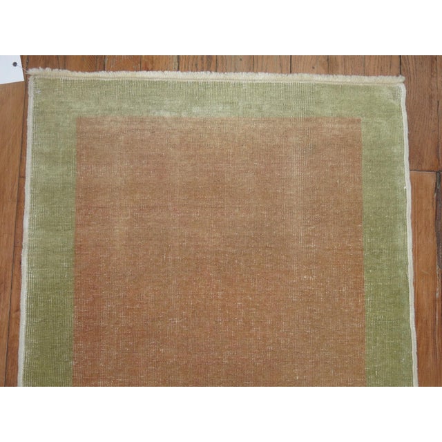 Minimalist mid 20th century Turkish Runner