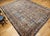 19th Century Persian Khorassan Rug, Hand-Knotted Wool, Allover Floral Panel Design, Green & Blue, 10x13 For Sale - Image 15 of 18