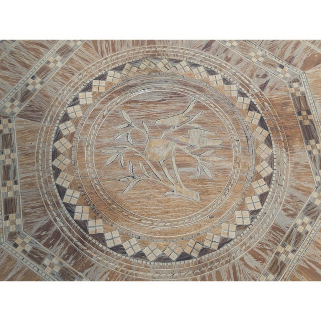 19th Century Biedermaier Marquetry Coffee Table For Sale - Image 11 of 12
