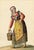 An original c.1820s watercolour painting – Michela de Vito, Costume di Villalago, Province of L'Aquila in the Kingdom of...