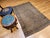 Persian Antique Persian Senneh Area Rug, Hand-Knotted Wool, Paisley Medallion Pattern, Chocolate Brown & Light Blue, 4x7 For Sale - Image 3 of 13