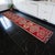 1950s Pink Turkish Hand-Knotted Runner Rug, Extra Long Narrow Hallway Decor 2x14 Ft Approx For Sale - Image 6 of 17