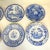 1990s English Rustic European Spode Blue & White Dinner Plates - Set of 6. For Sale - Image 10 of 12