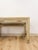 Vintage Ficks Reed Style Faux Bamboo Petite Desk With Drawers Wicker Coastal MCM For Sale - Image 12 of 13