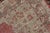 Antique Turkish Oushak Rug With Medallion in Soft Red, Light Green & Brown For Sale - Image 16 of 16