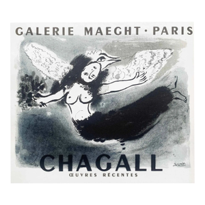 Chagall Lithograph 14 Oeuvres Recentes Art in Poster